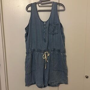 Grace and Lace denim romper size XL